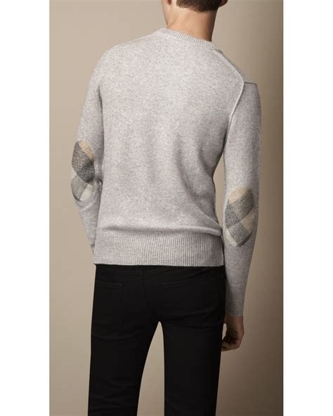 burberry elbow patch sweater mens|Men’s Luxury Knitwear .